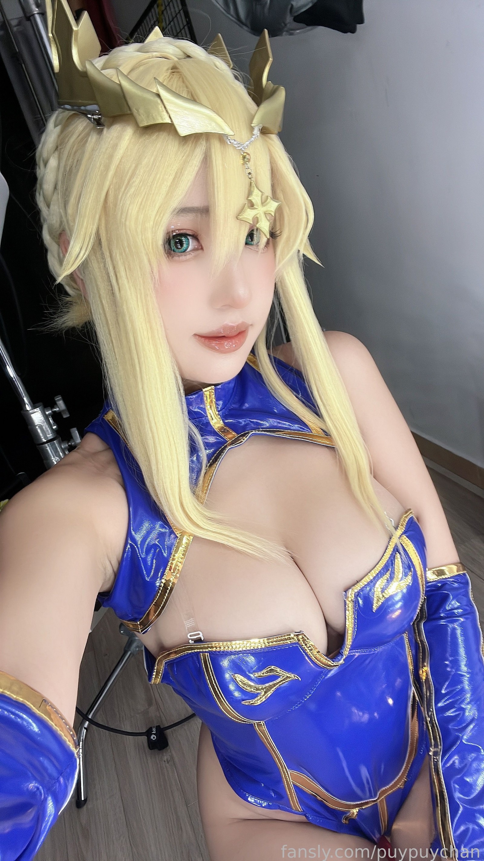 Puy Puy – Artoria Lancer Cosplay 高清写真+视频（135P+24V-481MB）FGO插图3