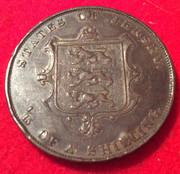 1 / 13 de shilling Jersey 1861 dedicado a todos lo chocolateros. C7375728-7-D9-F-45-B3-95-A5-1-A4-AE5-D0-BA43