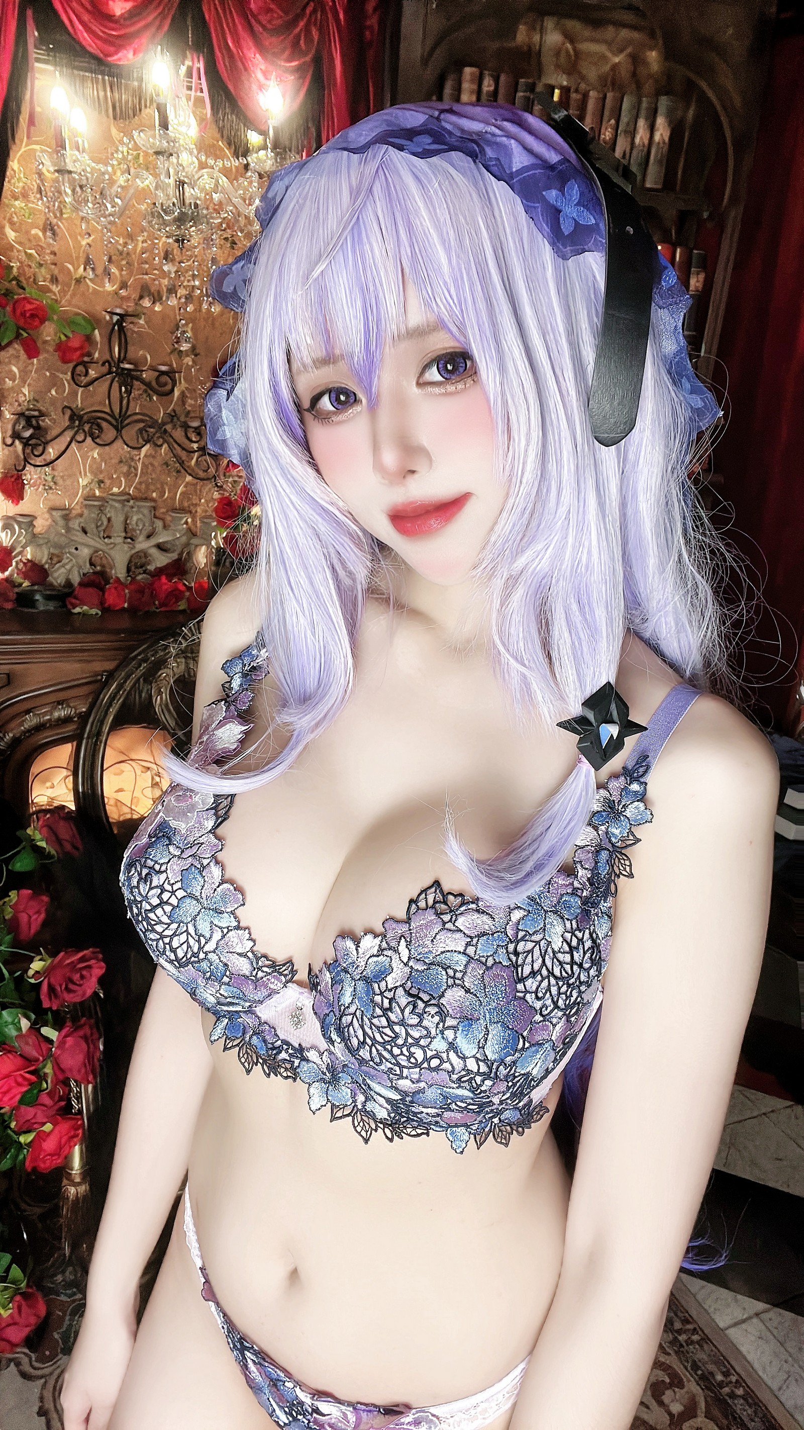 小空sora – 碧蓝档案 飞鸟马时 内衣 Cosplay 高清写真集（24P2V-191MB）性感角色扮演插图3