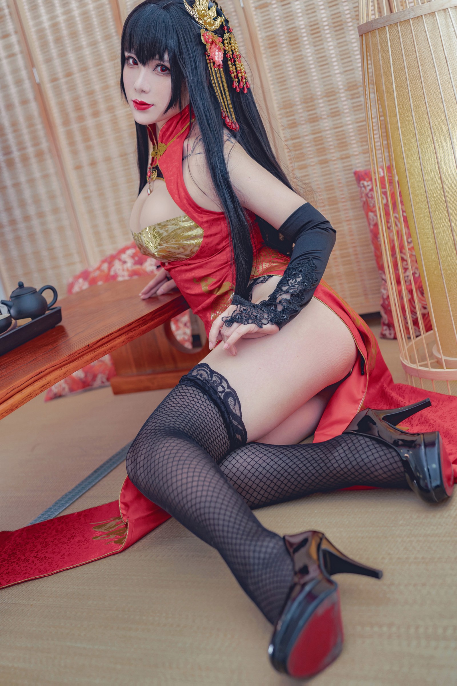 羊大真人 – 大凤 凤鸣春晓 Cosplay 高清写真集（23P-318.8MB）碧蓝航线插图2