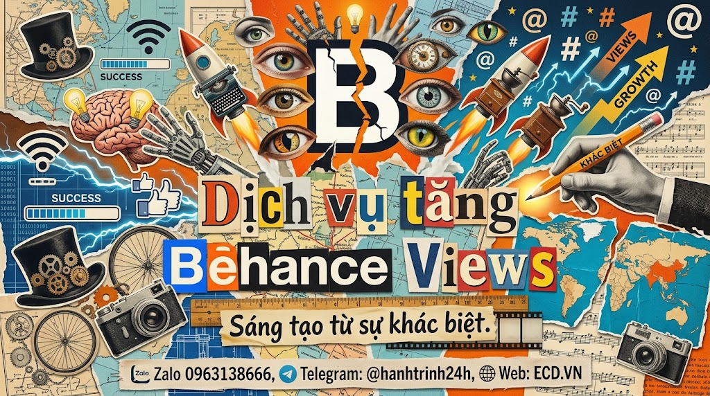 dịch vụ tăng behance views rẻ tăng follower