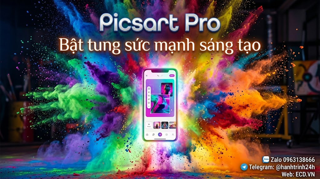 picsart pro sạch