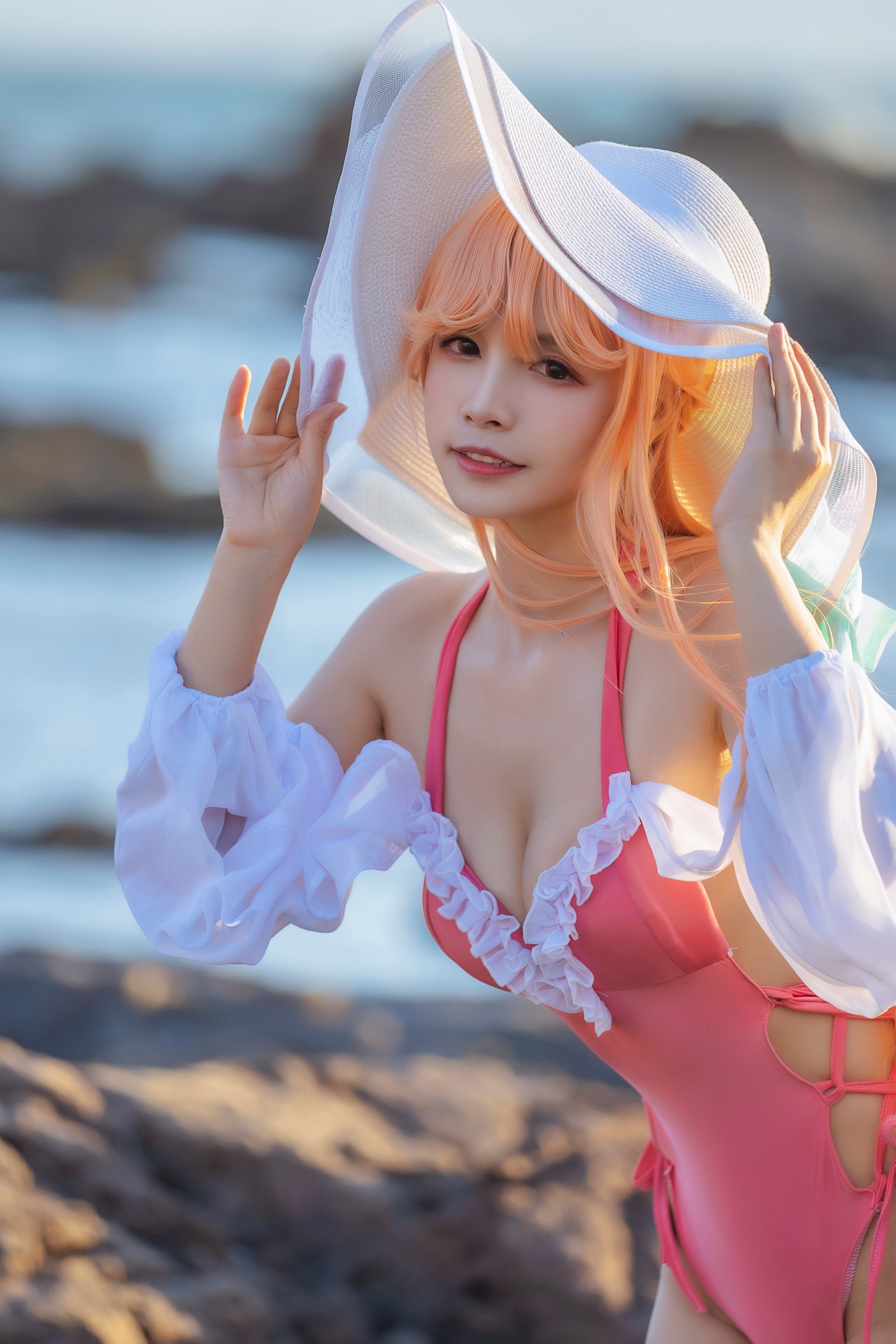 Neko-薇薇 黎塞留泳装 Cosplay 夏日写真合集（25P｜57MB）插图6