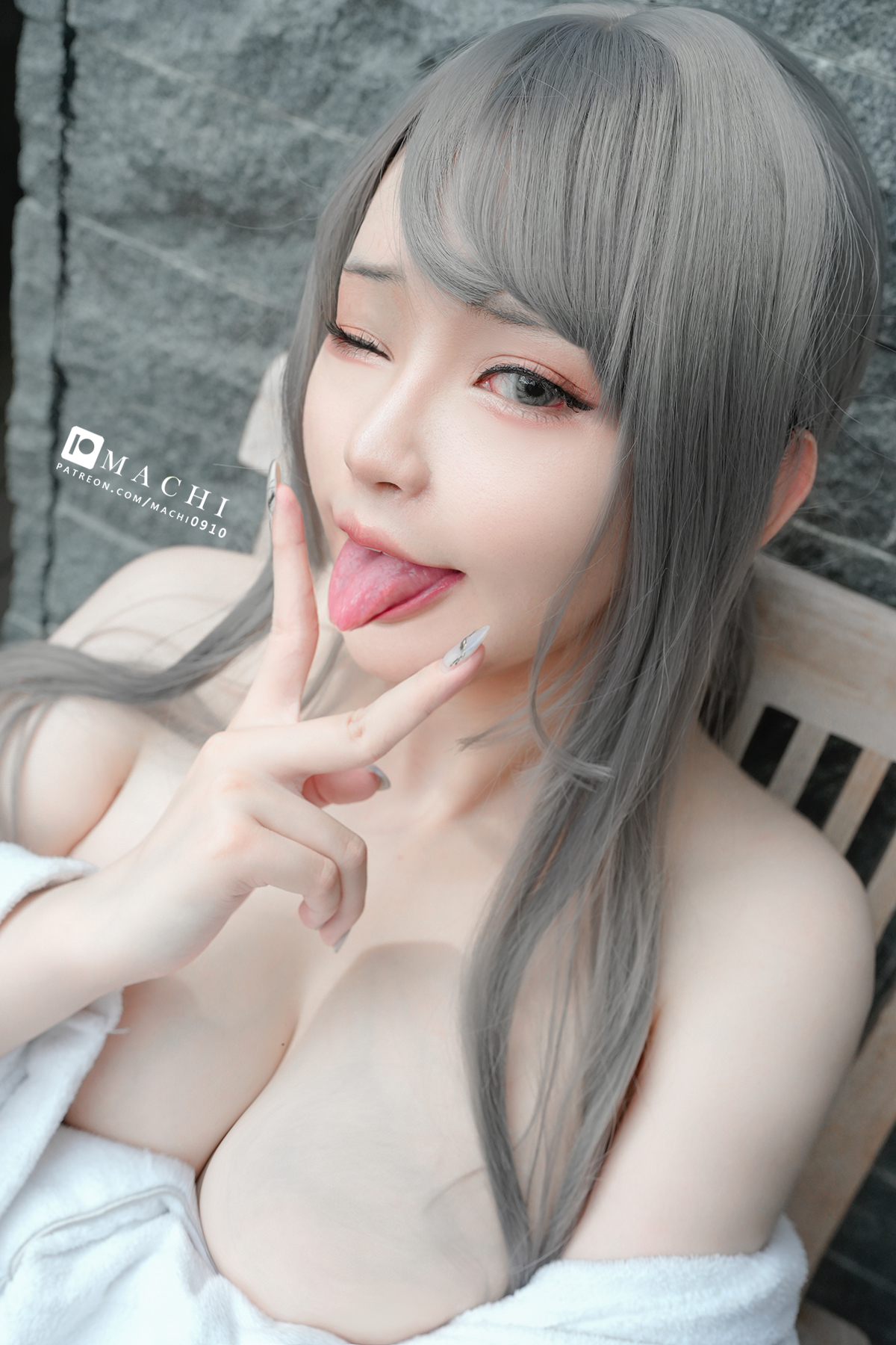 Machi马吉 Hot Springs 温泉写真套图｜温泉美景主题高清写真（37P-43MB）插图1