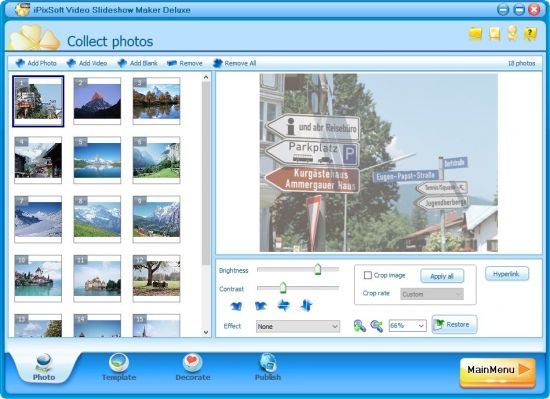 iPixSoft Video Slideshow Maker Deluxe version 5.2.0 iPixSoft Video Slideshow Maker Deluxe version 5.2.0