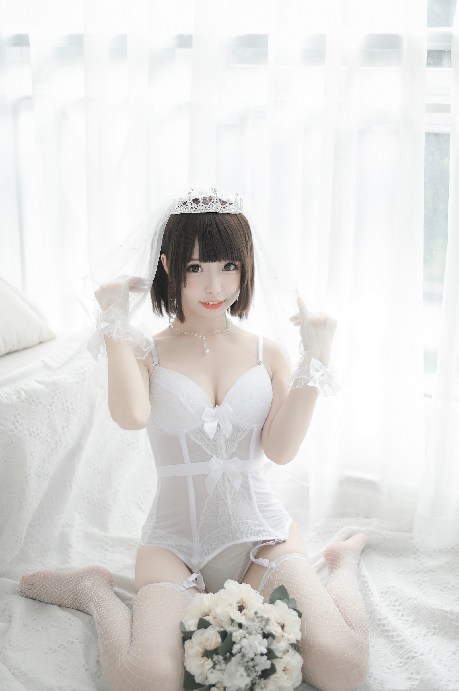 十万珍吱伏特（香川澪）婚纱主题写真合集｜42P｜593.1MB插图9