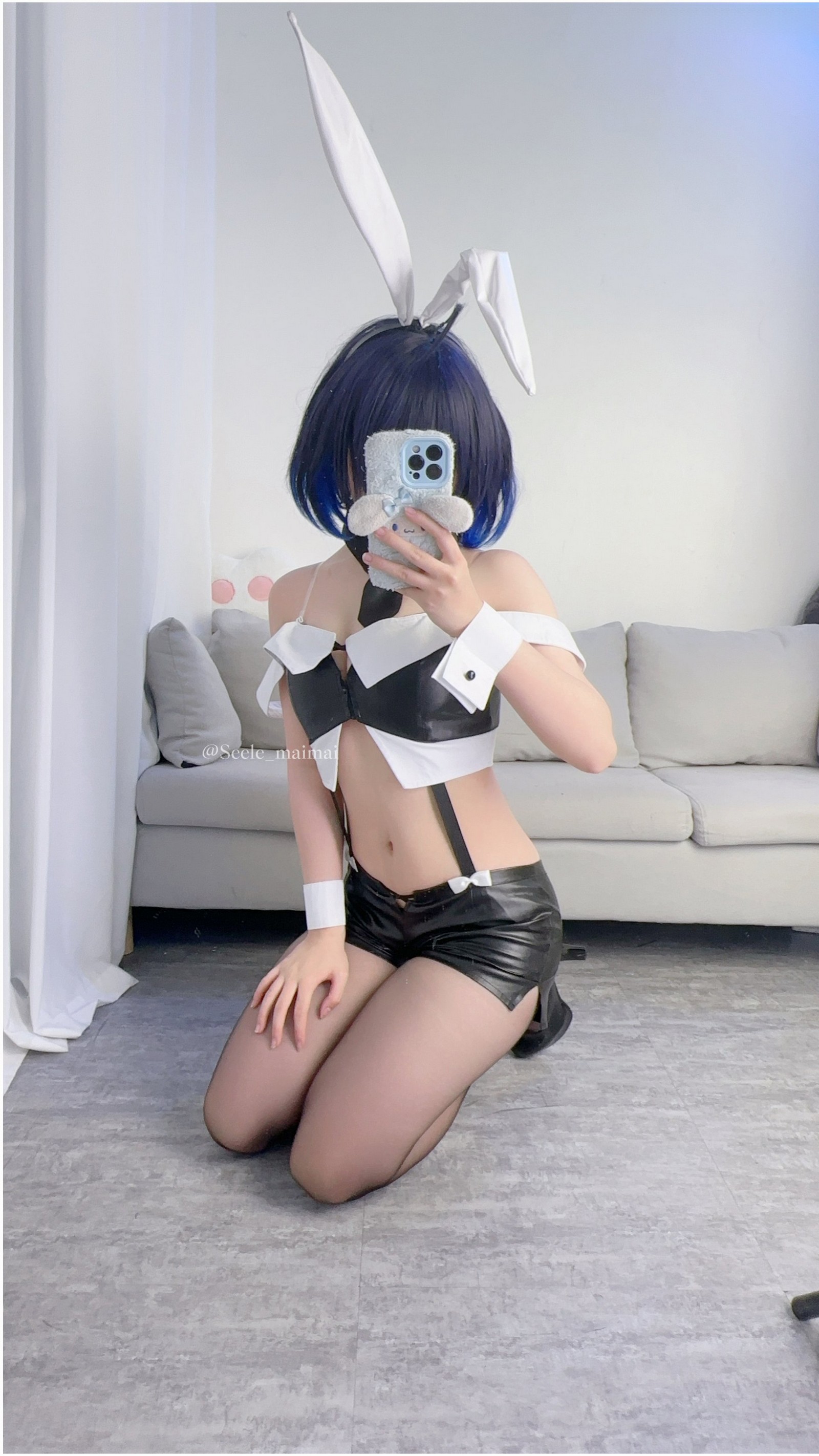 Seele麦麦兔女郎希儿 Cosplay 写真集｜崩坏3高质量高清图包（83P-147.3M）插图8