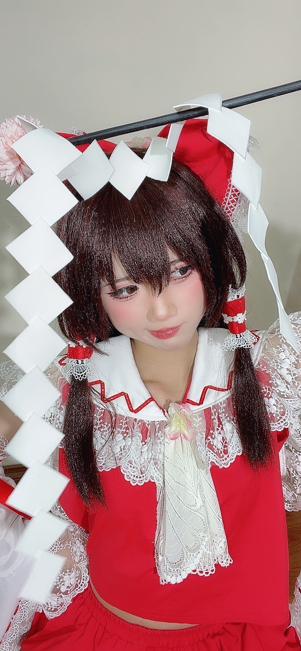 PoppaChan Reimu Hakurei Cosplay (Touhou Project) – 111 Photos 14 Videos 1.13GB插图1
