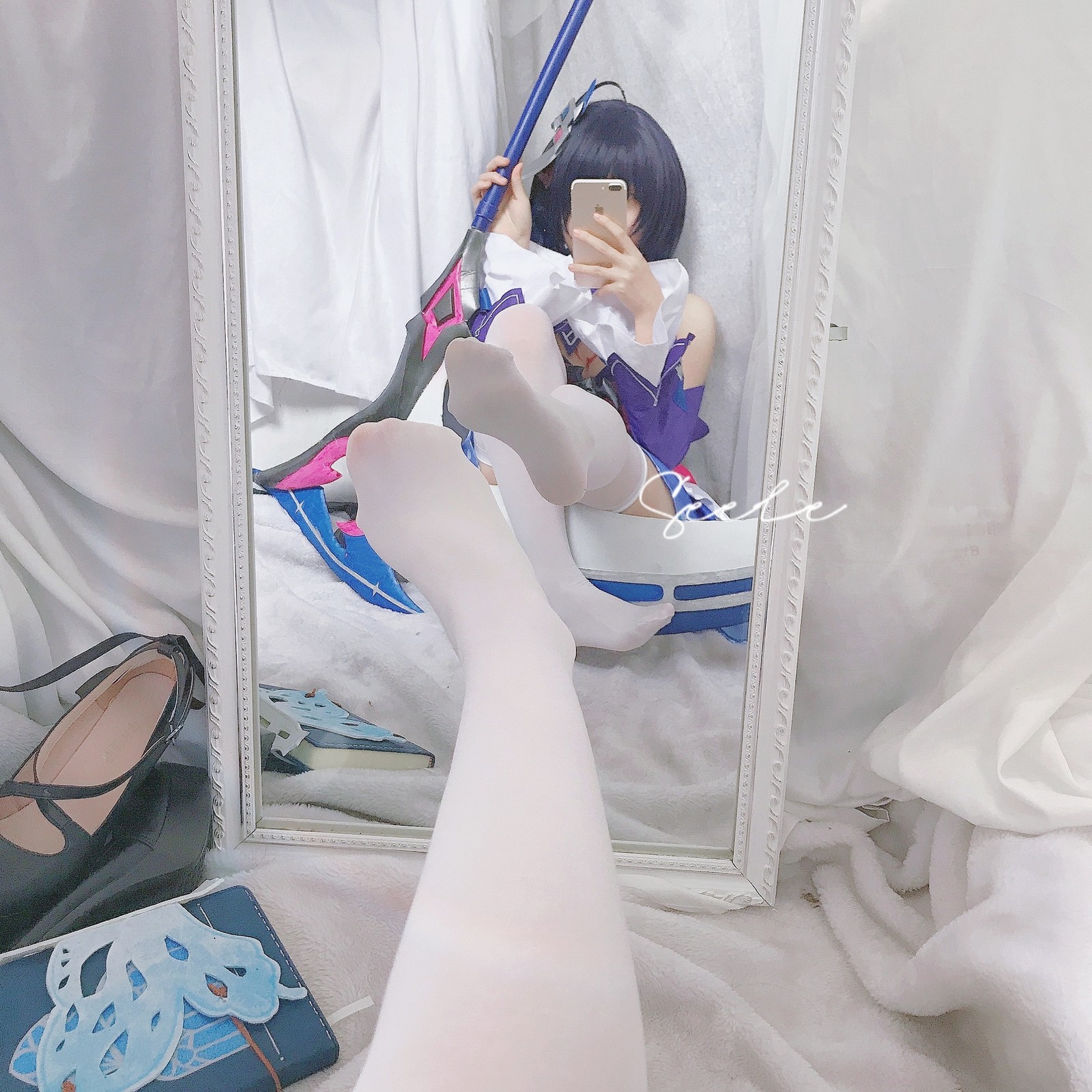 Seele麦麦希儿幻海梦蝶写真集｜梦幻蓝色系高清图集（168P-229.3M）插图6