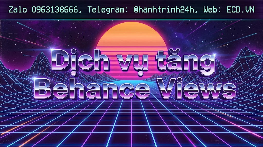 dịch vụ tăng behance views pro behance adobe