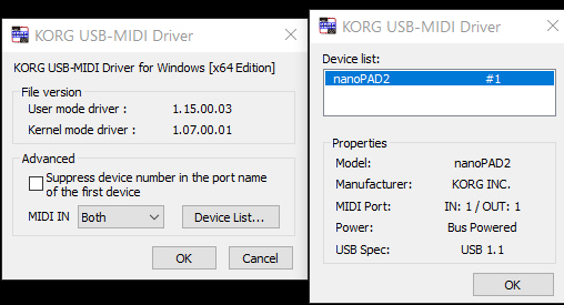 Драйвер Korg USB MIDI для Windows 10 - решение проблем и установка Korg usb midi driver windows 10