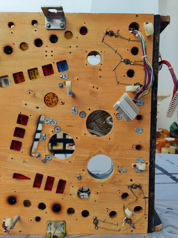 Sous plateau apres démontage