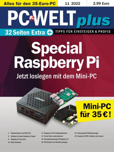Cover: Pc-Welt Plus Magazin No 11 November 2022