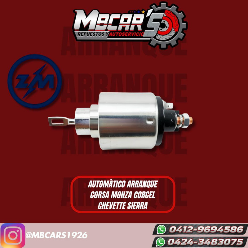 AUTOMATICO ARRANQUE CORSA MONZA CORCEL CHEVETTE SIERRA