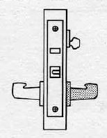 Sargent 8104 Lock Body