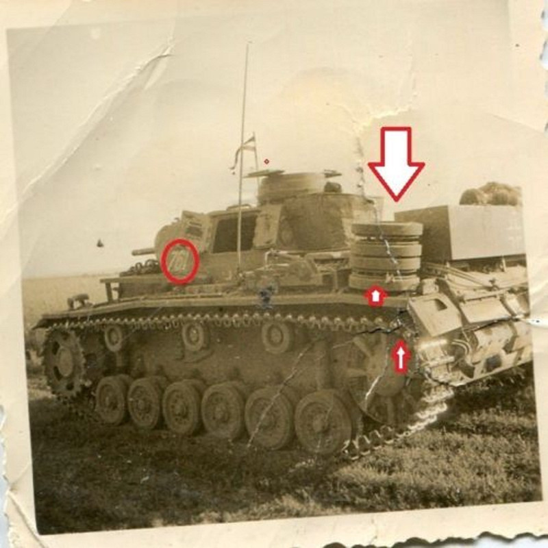 2 WK Foto Sturmgeschütz Panzer Kennung 761
