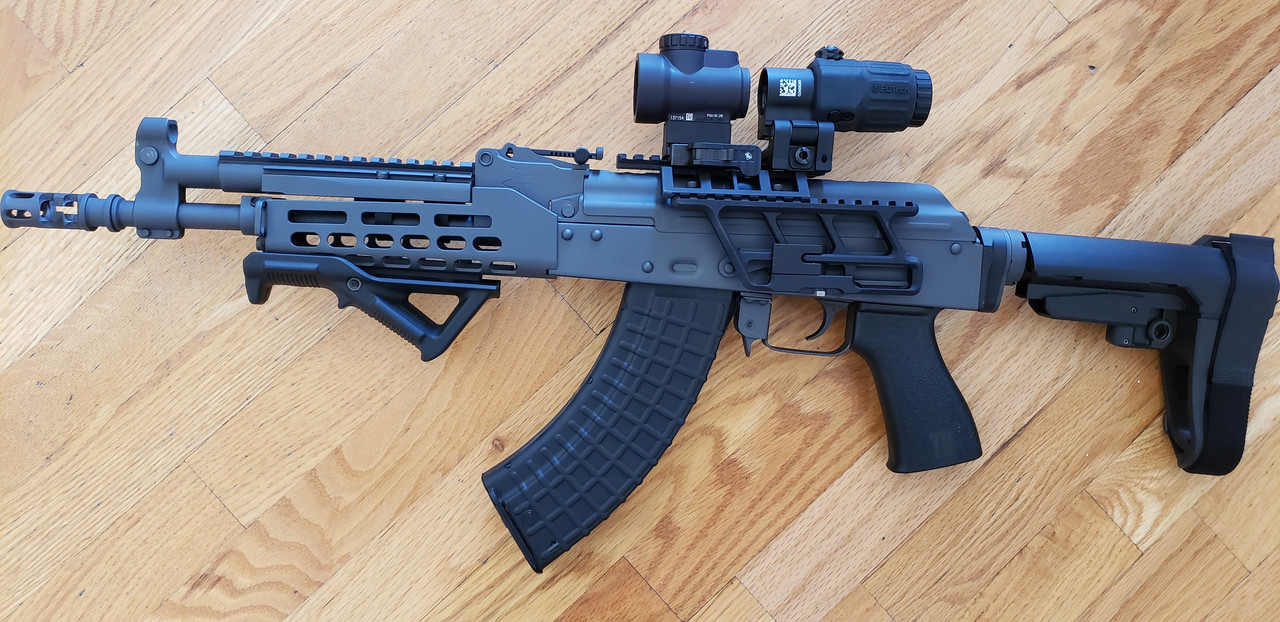 Rifle Dynamcis MRO G33 full left.