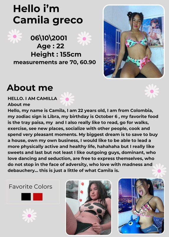 Brown Simple About Me Poster (2)