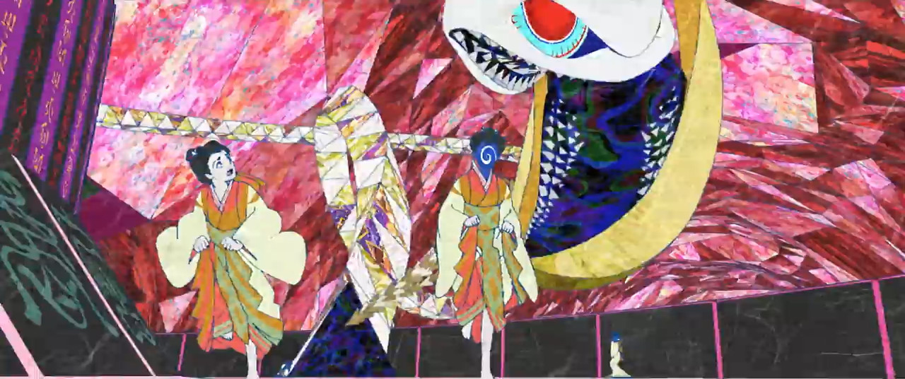 Mononoke the Movie: Chapter III - The Curse of the Serpent 2026 WebRip [Hindi + English] 480p 720p ESub Screenshot