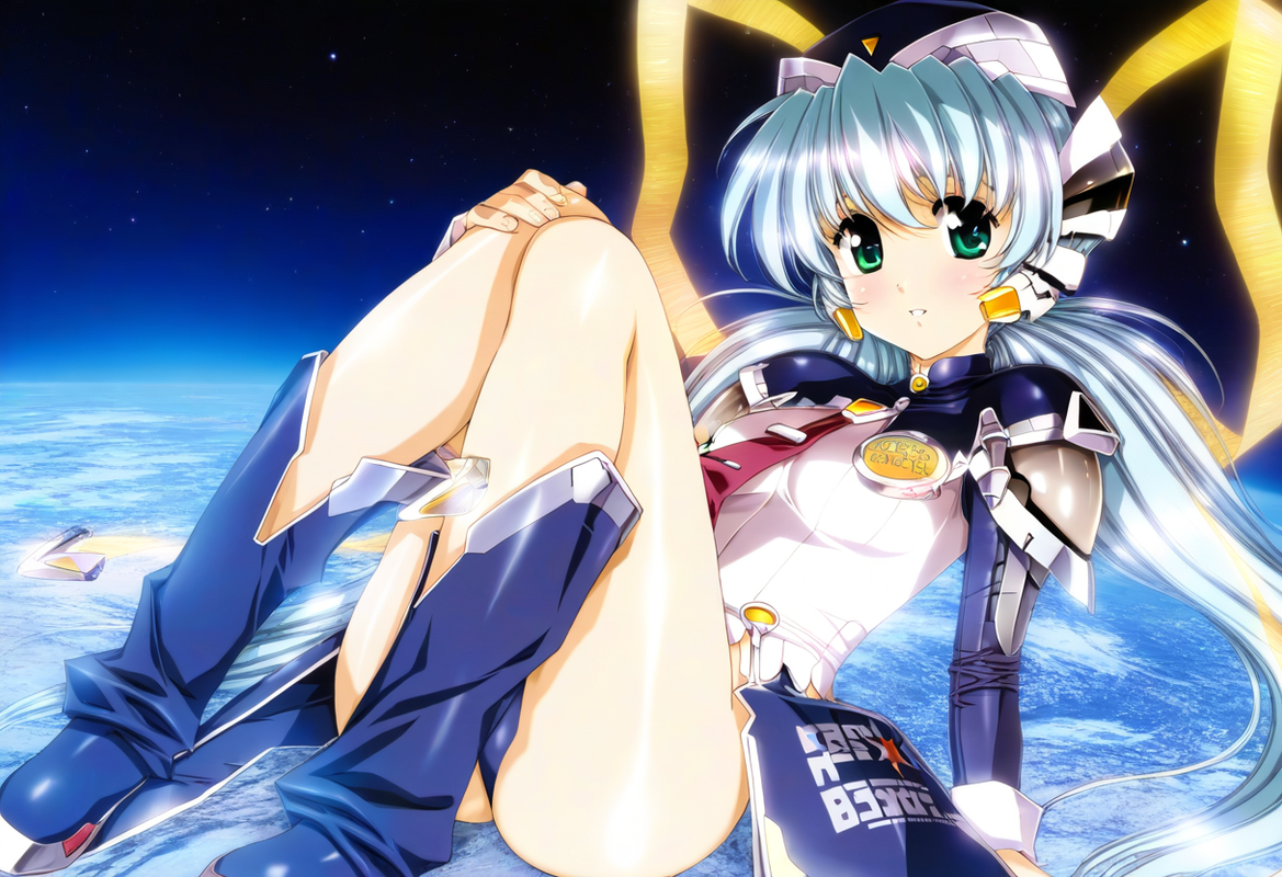 1girl, hoshino yumemi, planetarian, urushihara satoshi, {kobayashi ritz}, aqua e s-631980799