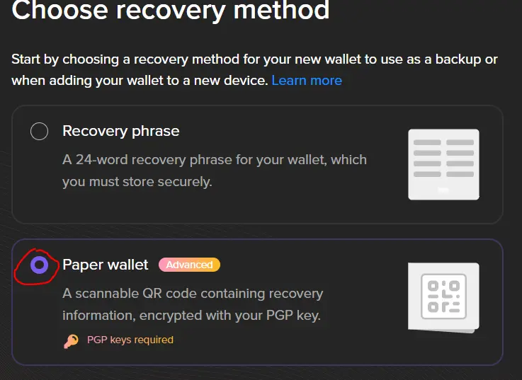Cómo crear una Billetera de Papel (Paper Wallet) con Lace Cardano 2