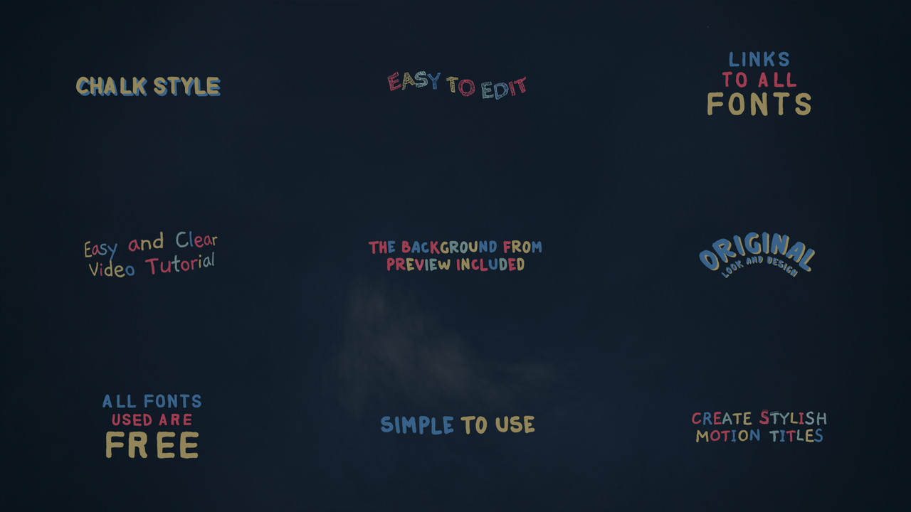 Motion Titles - 5