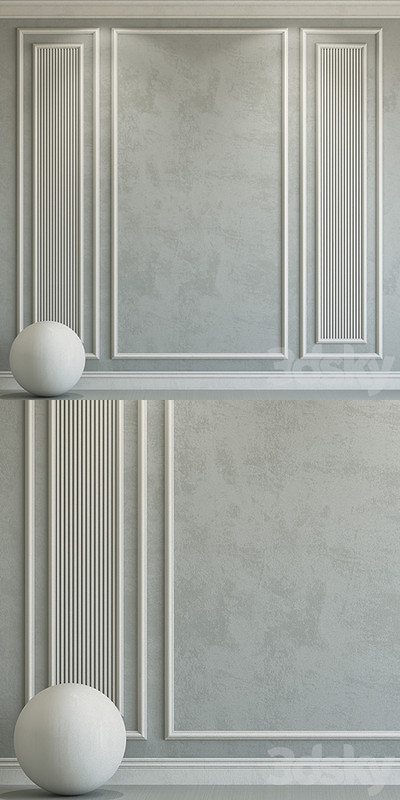Decorative plaster with molding 116