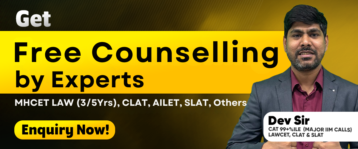 Get Free Counseling for ALL Law 5 years Entrance Exams