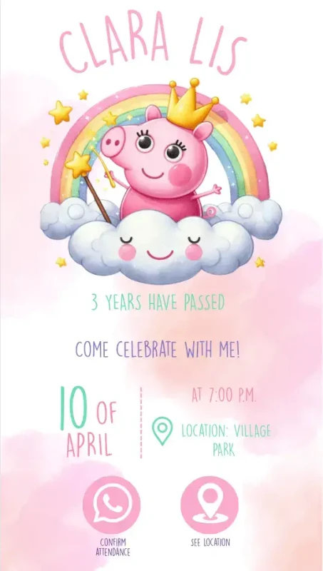 Invitation template
