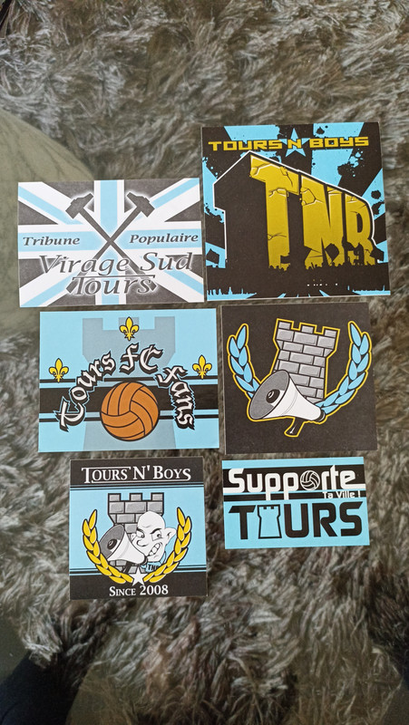 [VENTE] Stickers français (Lyon, Monaco, Paris, Metz, Sochaux, Reims, Amiens...) dont ANCIENS GROUPES TNB