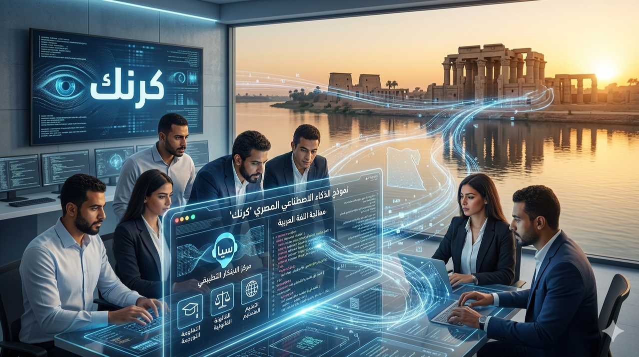 نموذج الذكاء الاصطناعي المصري "كرنك".. خطوة أولى ولكن!