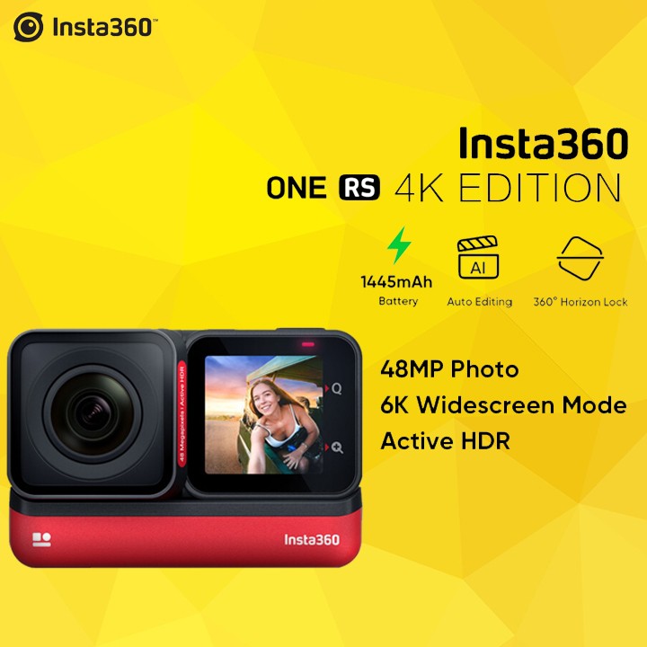 jual Insta360 ONE RS 4K Edition action kamera harga review