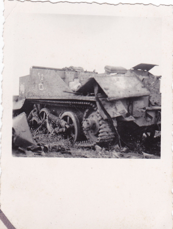 britscher klein Panzer Typ Vickers Mk IV b Dünki