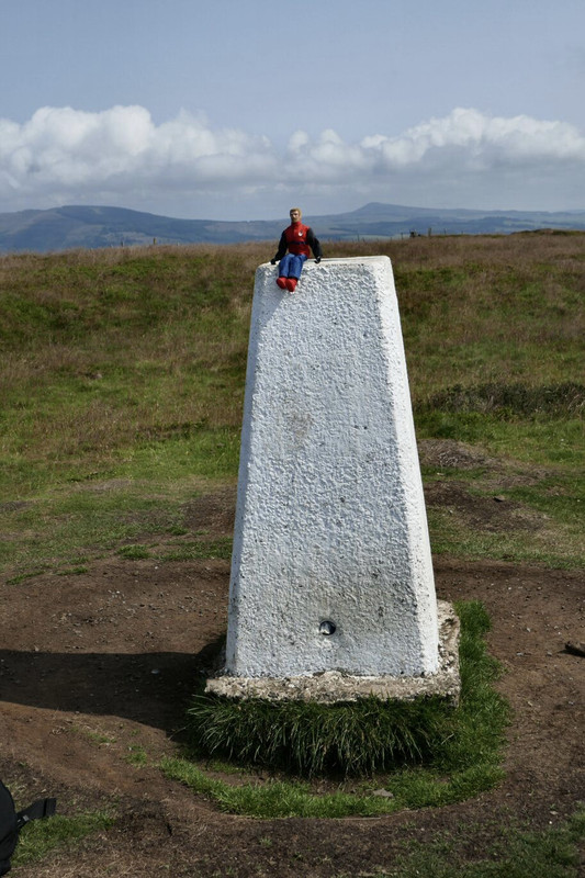 Action Man scales Benarty Hill. 828-DB51-E-2-E74-4067-82-D2-BCDA0-E974225