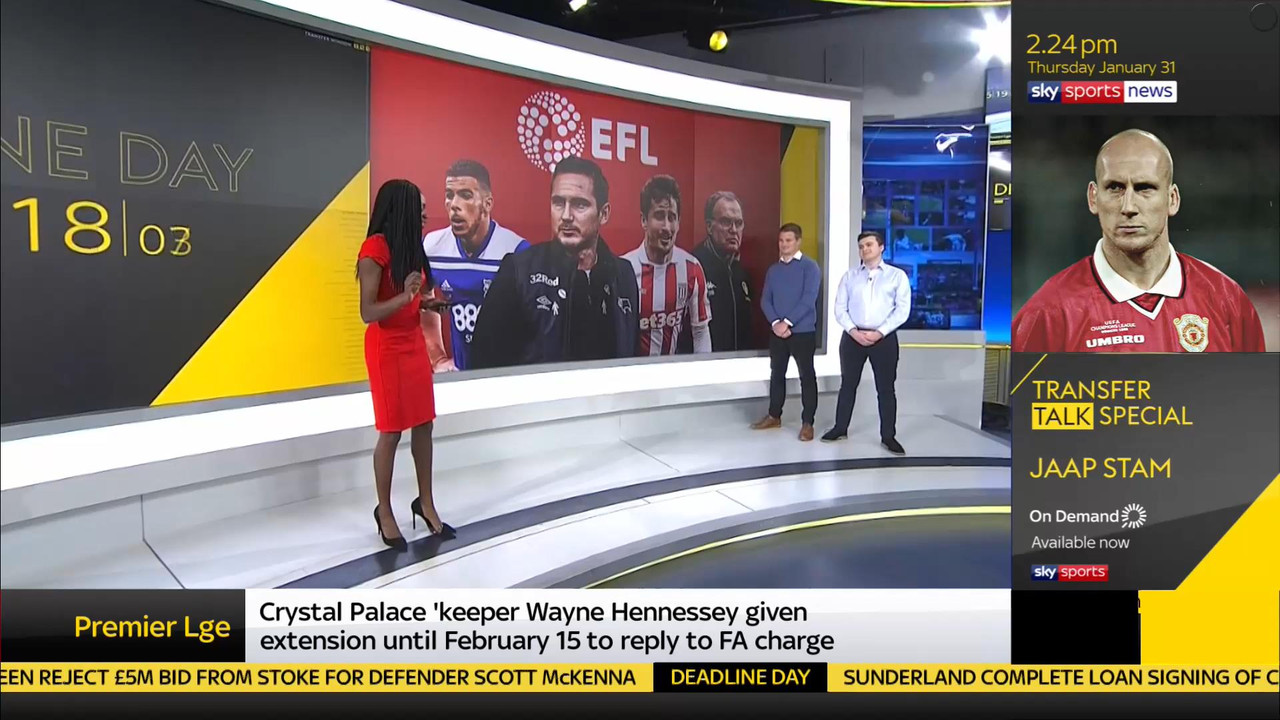 31 January - 14.00.00 - Deadline Day. All the latest news from t