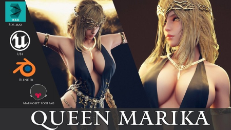Unreal Engine Asset - Artstation - Queen Marika The Eternal - Game Ready