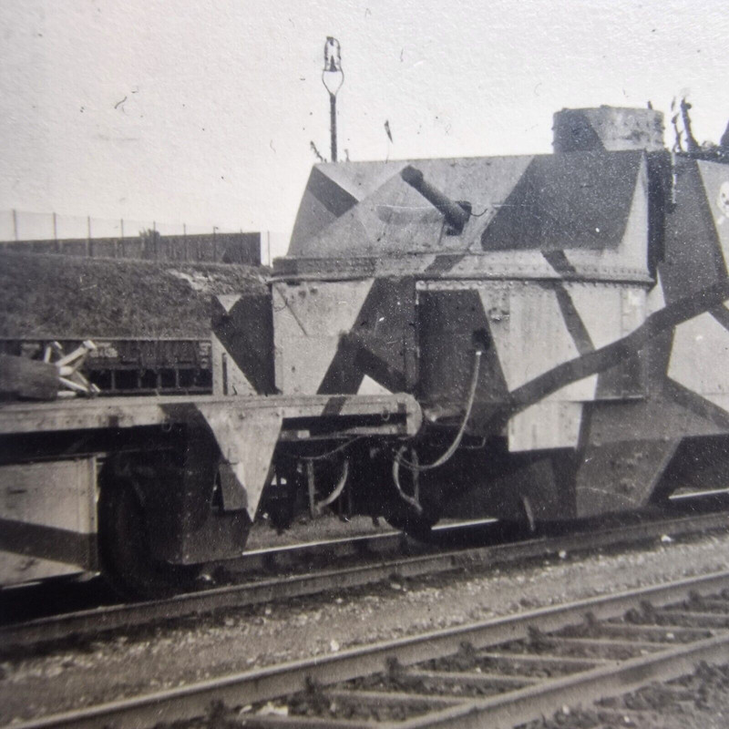Norwegen Narvik Weserübung 1940 Panzerzug in Oslo Geb.Jäg.Regt. 136 2wk Soldaten (1)