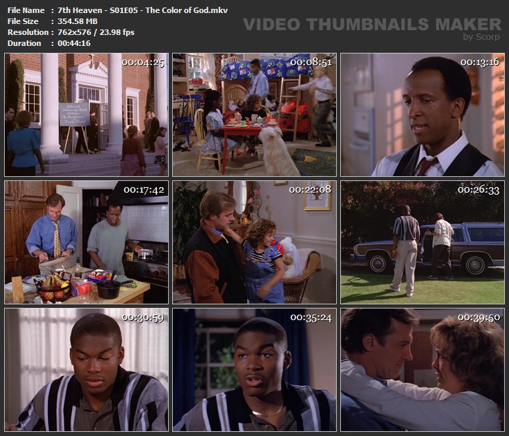 7th Heaven - S01E05 - The Color of God.mkv