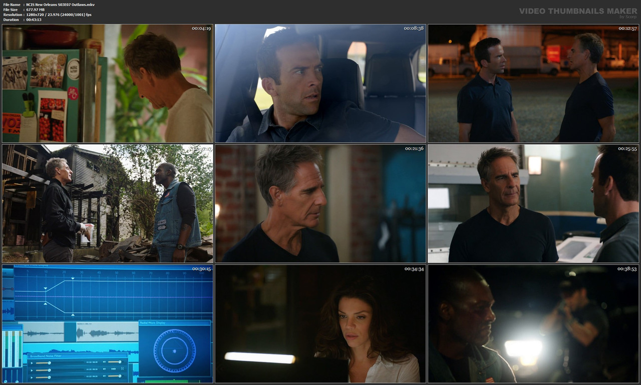NCIS New Orleans S03E07 Outlaws.mkv