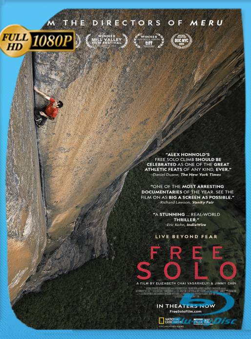 Free Solo (2018) BRRip [1080p] [Latino] [GoogleDrive] [RangerRojo]