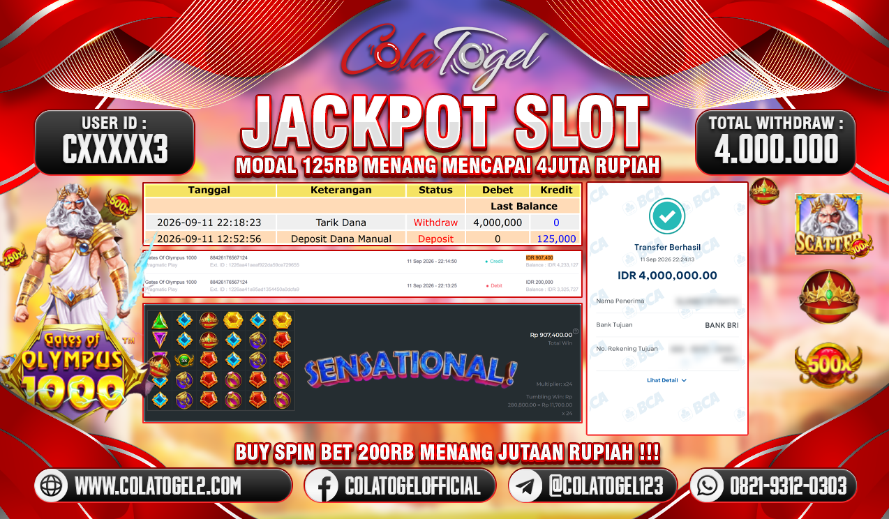 JACKPOT SLOT GACORR !!!