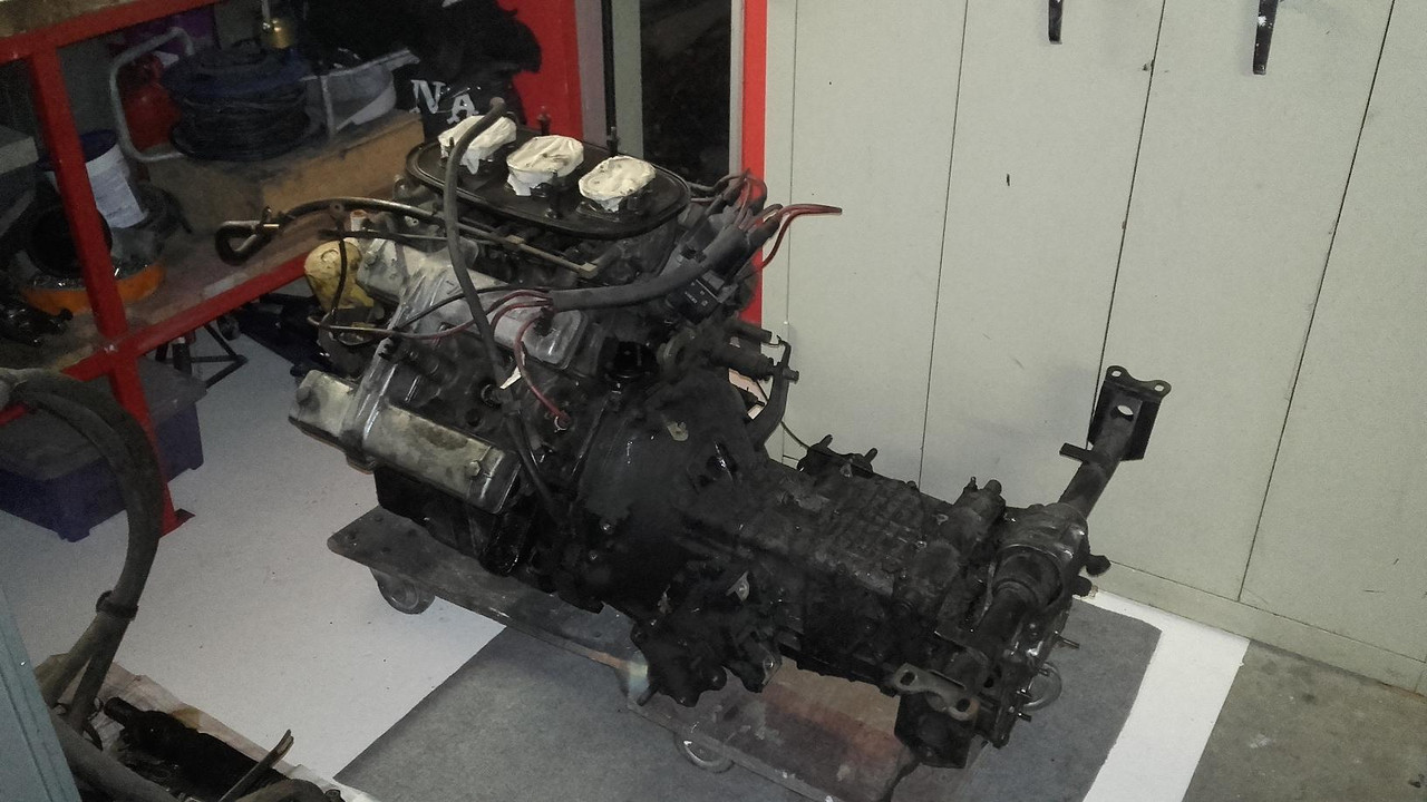 345 Moteur déposé