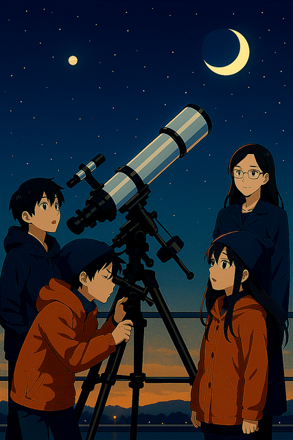 telescopio de calidad para did�ctica