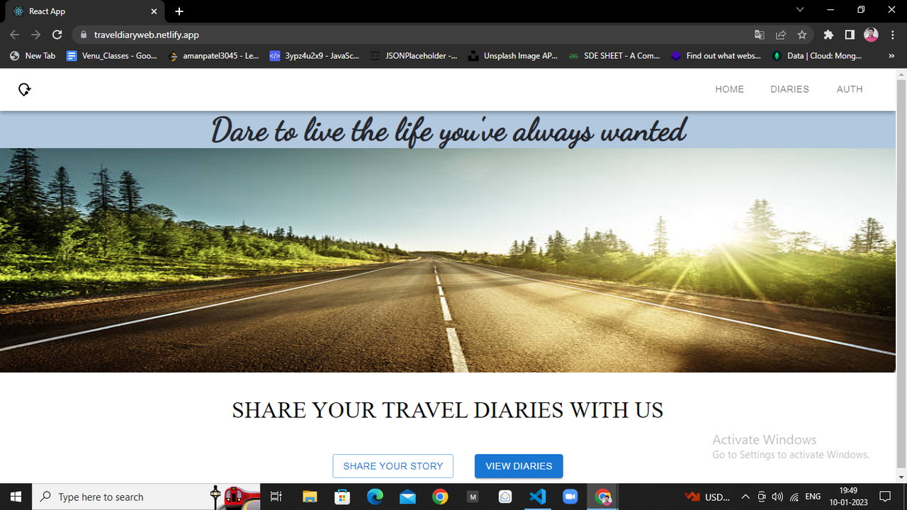 Travel Diary 
