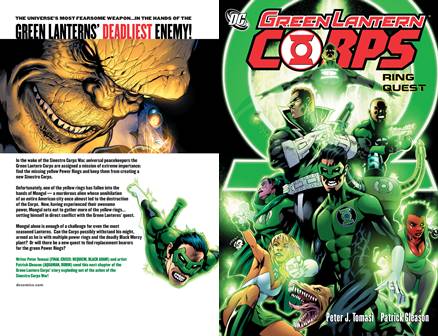 Green Lantern Corps - Ring Quest (2008)