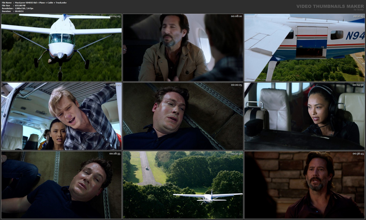 MacGyver S04E03 Kid   Plane   Cable   Truck.mkv