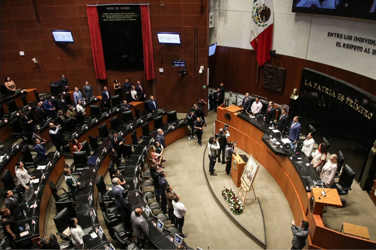 Pleno del Senado instala Comisión Permanente del Congreso de la Unión
