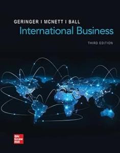 International Business, 3rd Edition (McGraw Hill)