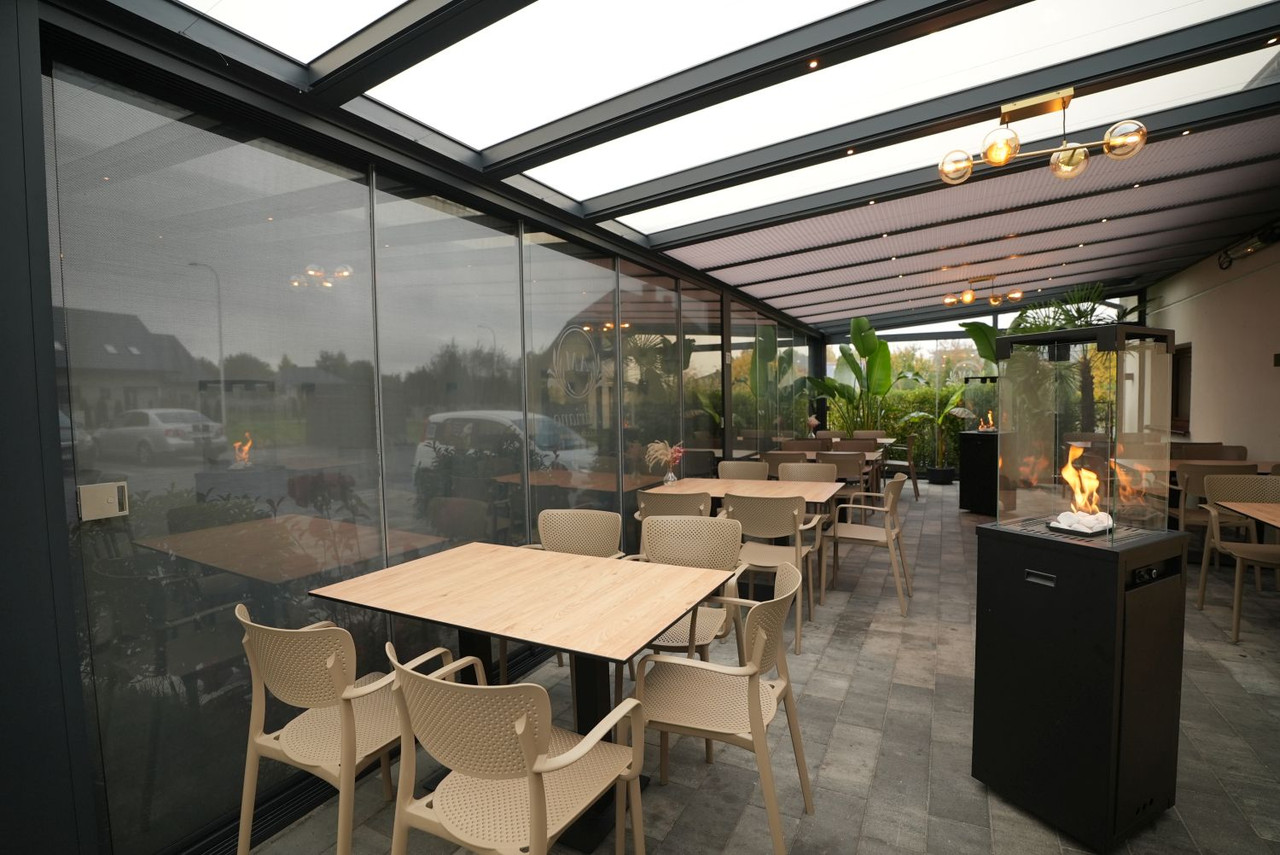 Realizacja ogrodu zimowego dla restauracji 2