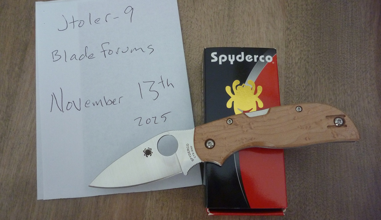Spyderco Chap Birdseye